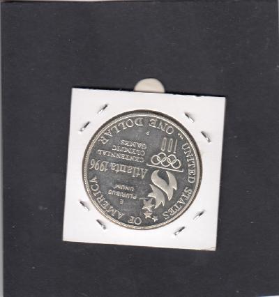 Beschrijving: 1 Dollar S-OLYMPIC ATLANTA PARALYMPICS